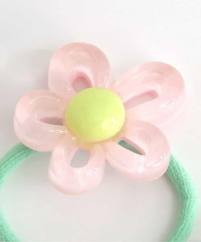 透明花朵發繩2個裝