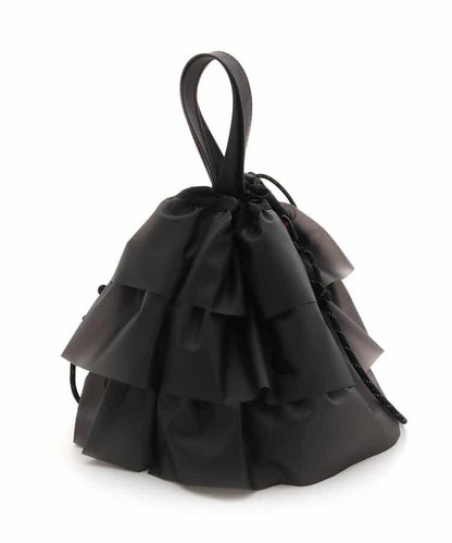 透明荷葉邊化妝包