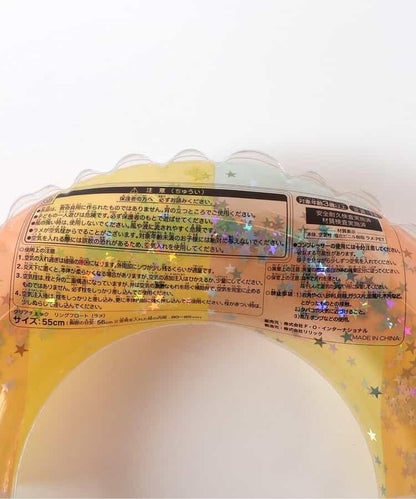 透明格紋亮片泳圈_浮圈