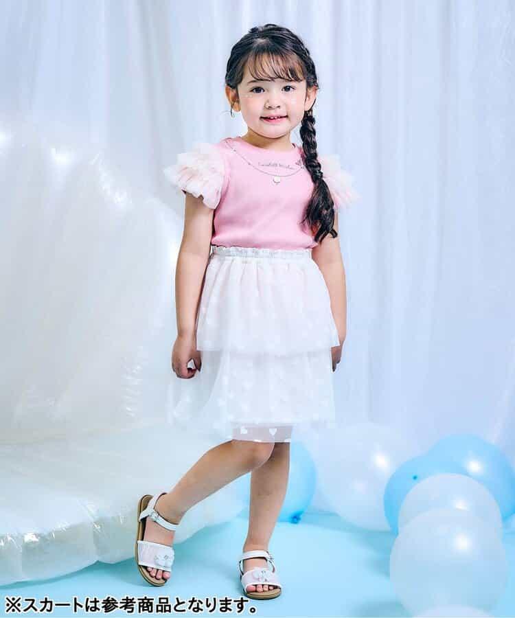 透明花朵裝飾涼鞋