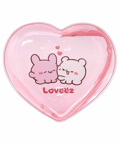 【らぶいーず】心形透明收納包