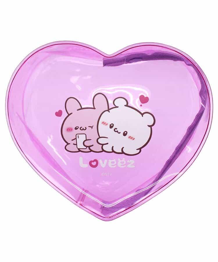 【らぶいーず】心形透明收納包