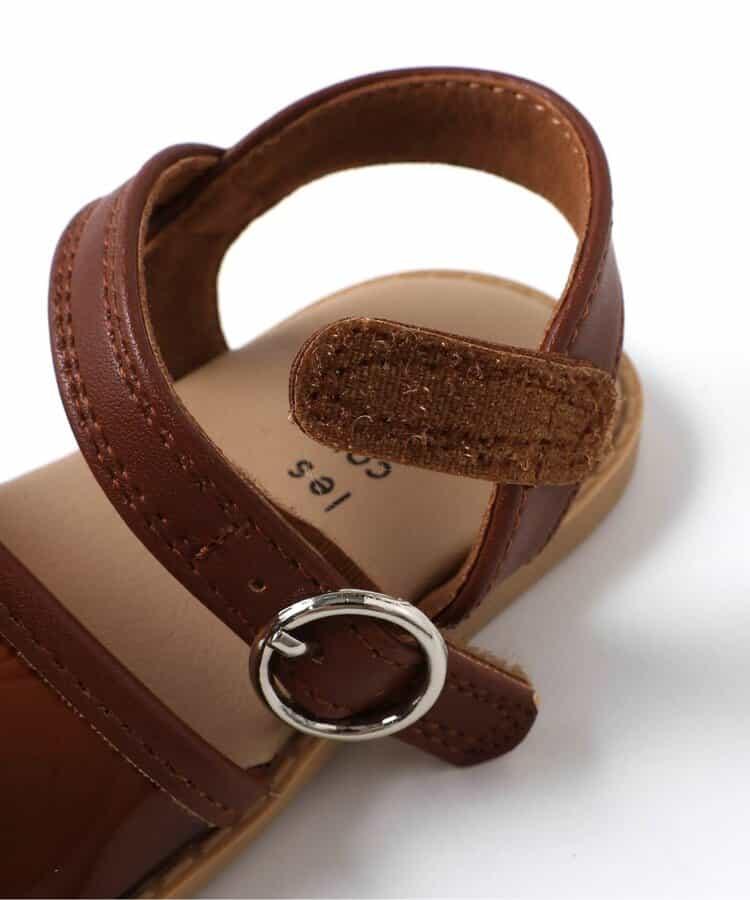 透明花朵裝飾涼鞋