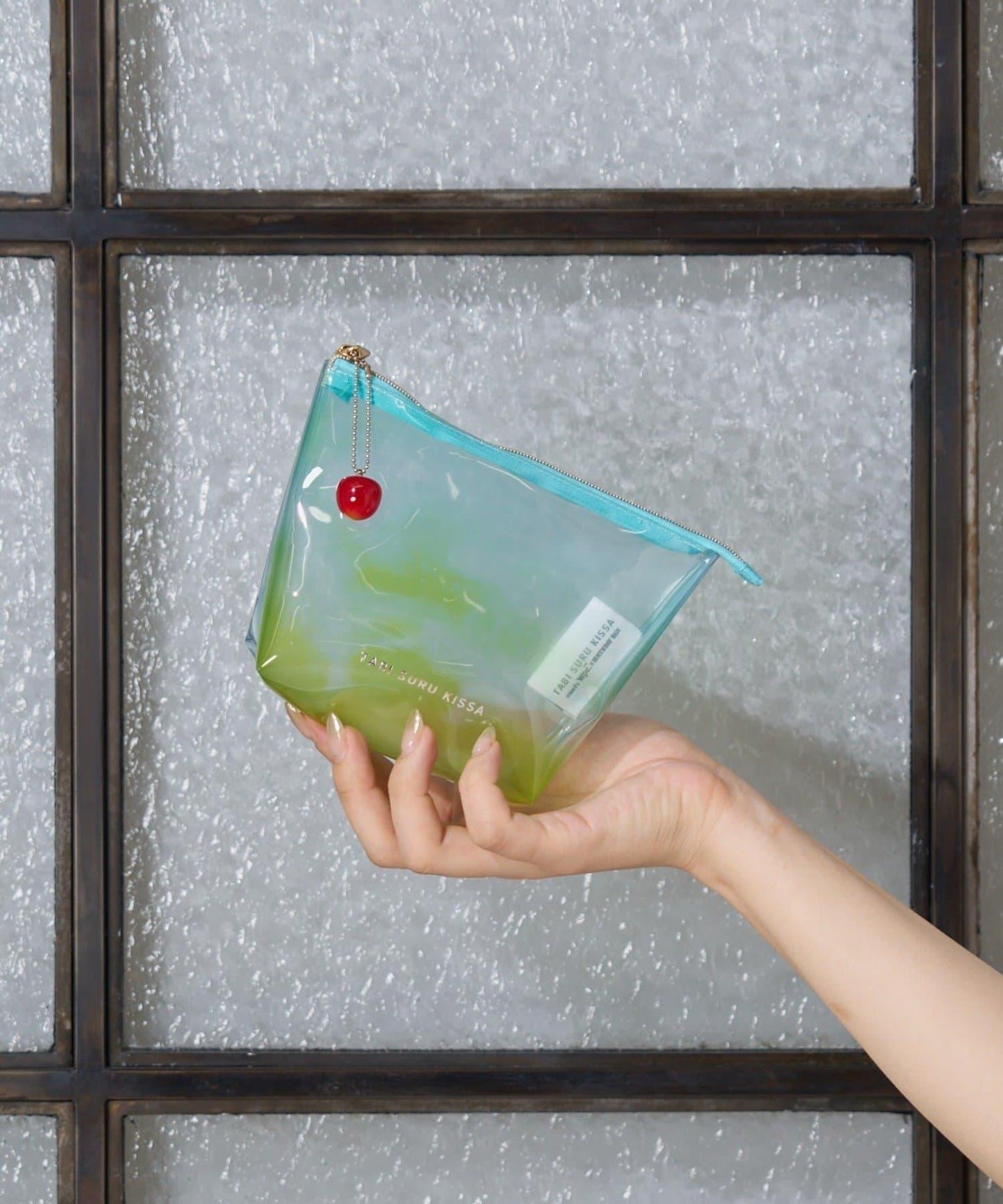 旅する吃茶×BIRTHDAY BAR 透明收納包