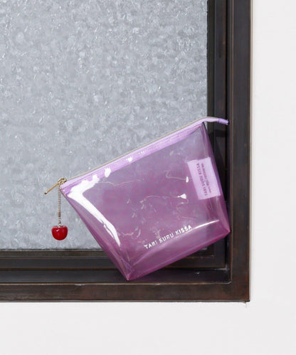 旅する吃茶×BIRTHDAY BAR 透明收納包