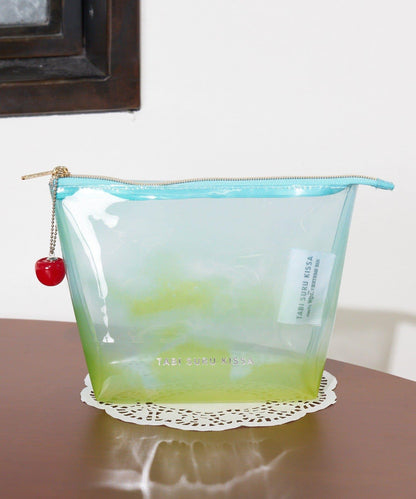 旅する吃茶×BIRTHDAY BAR 透明收納包