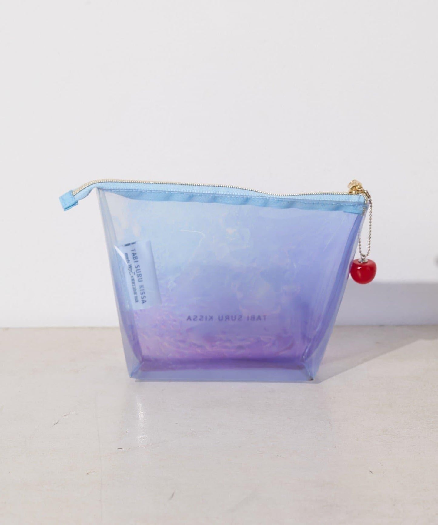 旅する吃茶×BIRTHDAY BAR 透明收納包