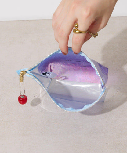 旅する吃茶×BIRTHDAY BAR 透明收納包