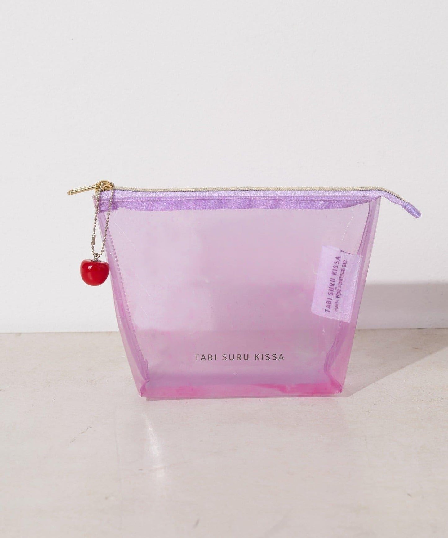 旅する吃茶×BIRTHDAY BAR 透明收納包