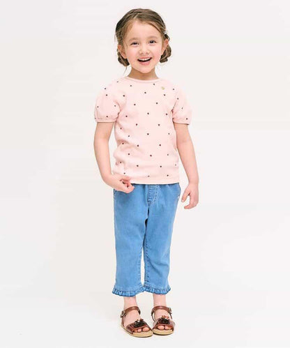 透明花朵裝飾涼鞋