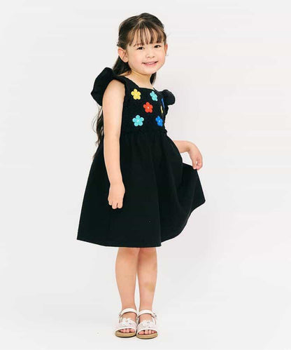 透明花朵裝飾涼鞋