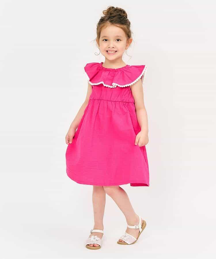 透明花朵裝飾涼鞋