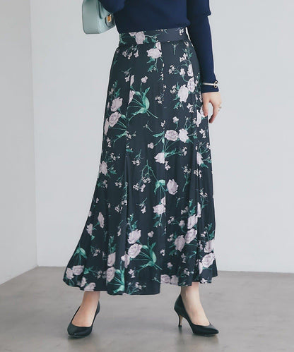 【優雅顯身材・提供3種尺碼】薄霧花園美人魚裙