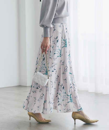 【優雅顯身材・提供3種尺碼】薄霧花園美人魚裙