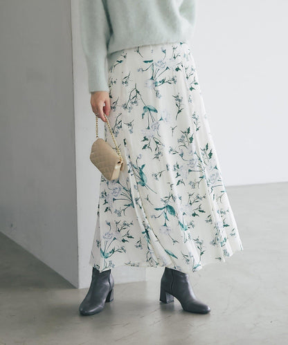 【優雅顯身材・提供3種尺碼】薄霧花園美人魚裙