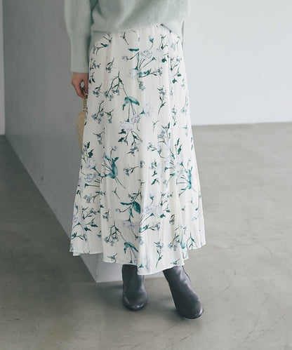 【優雅顯身材・提供3種尺碼】薄霧花園美人魚裙