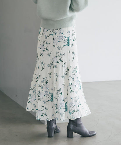 【優雅顯身材・提供3種尺碼】薄霧花園美人魚裙