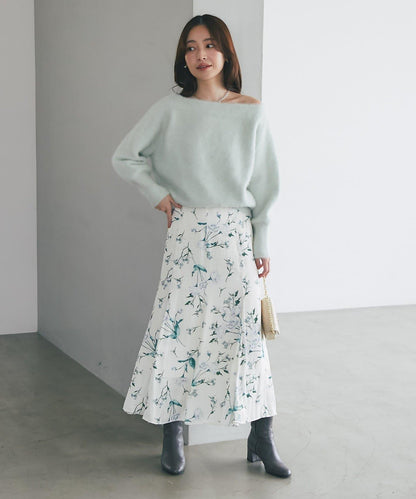 【優雅顯身材・提供3種尺碼】薄霧花園美人魚裙