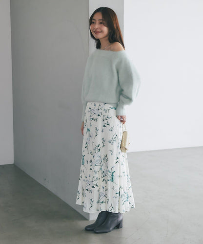 【優雅顯身材・提供3種尺碼】薄霧花園美人魚裙