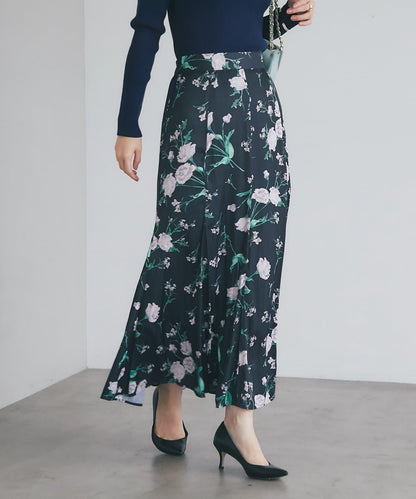 【優雅顯身材・提供3種尺碼】薄霧花園美人魚裙