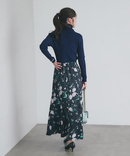 【優雅顯身材・提供3種尺碼】薄霧花園美人魚裙