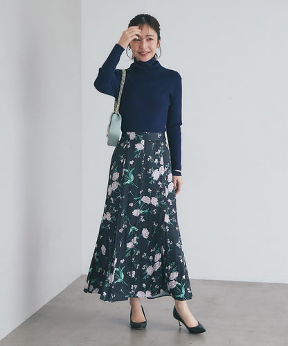 【優雅顯身材・提供3種尺碼】薄霧花園美人魚裙