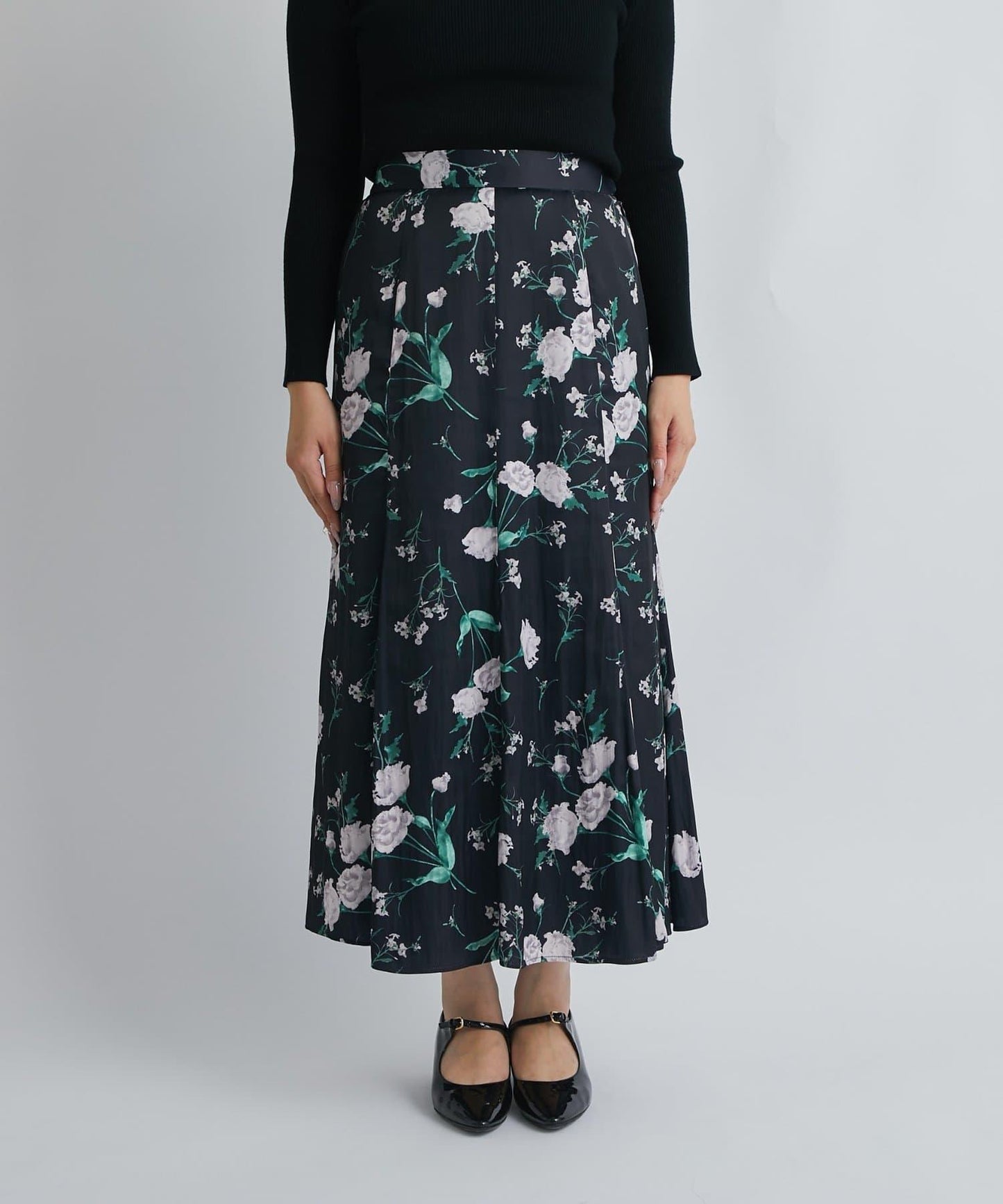 【優雅顯身材・提供3種尺碼】薄霧花園美人魚裙