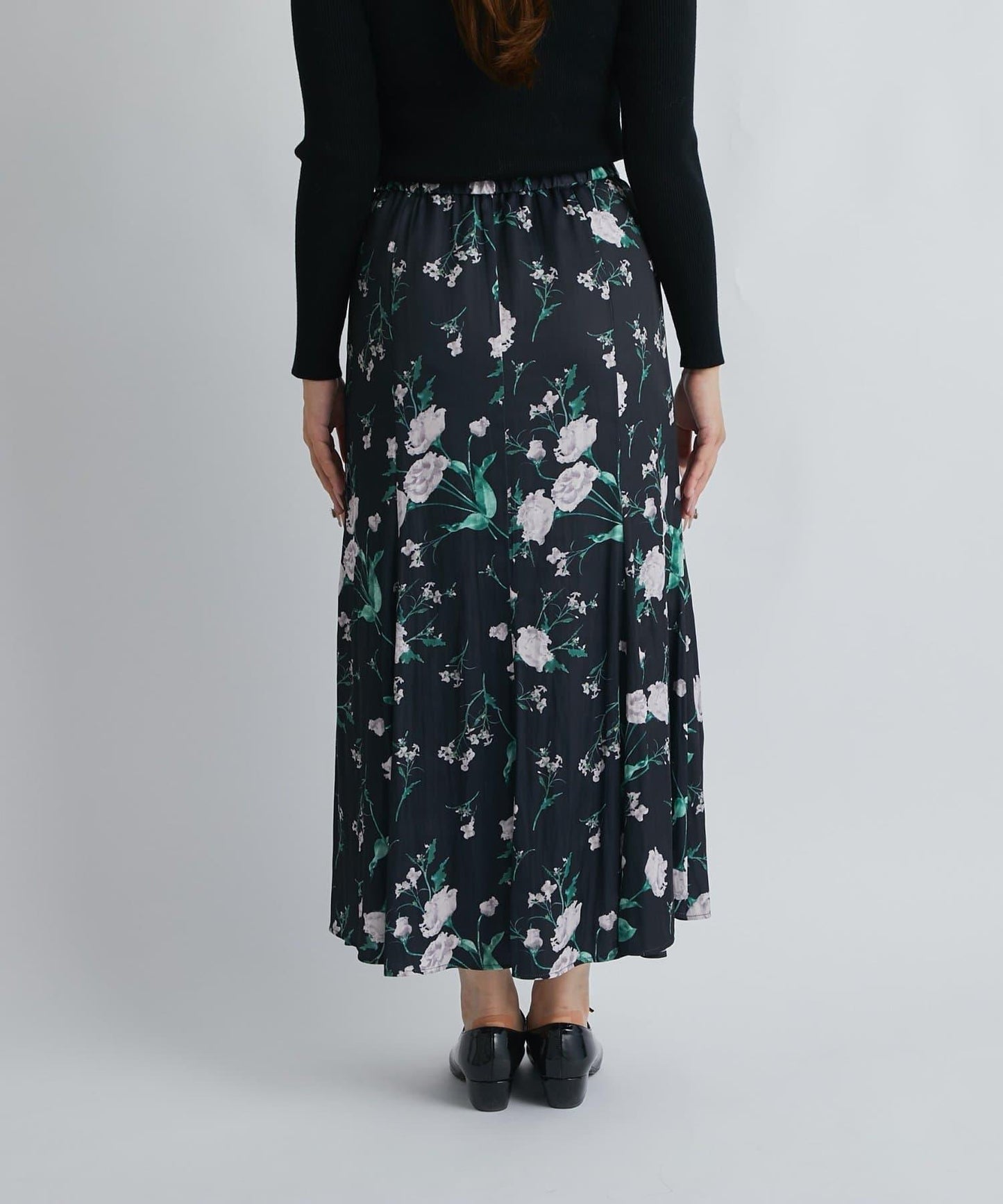 【優雅顯身材・提供3種尺碼】薄霧花園美人魚裙