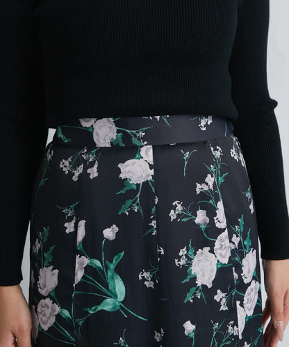 【優雅顯身材・提供3種尺碼】薄霧花園美人魚裙