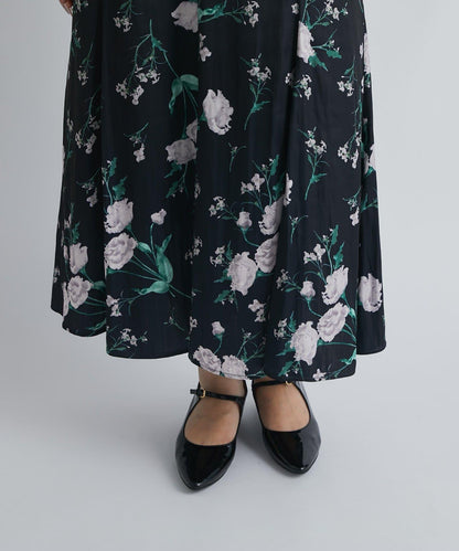 【優雅顯身材・提供3種尺碼】薄霧花園美人魚裙