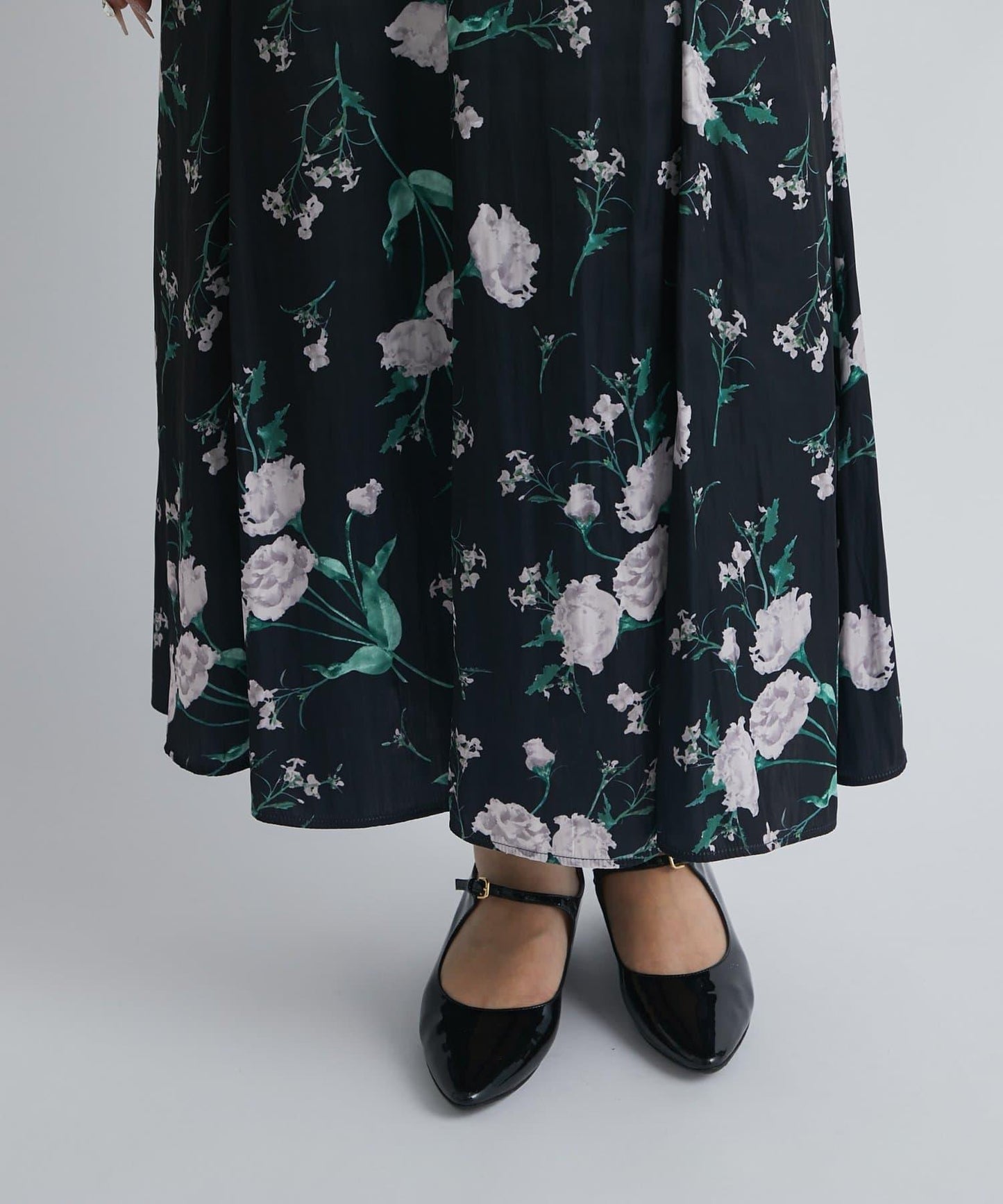 【優雅顯身材・提供3種尺碼】薄霧花園美人魚裙