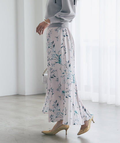 【優雅顯身材・提供3種尺碼】薄霧花園美人魚裙