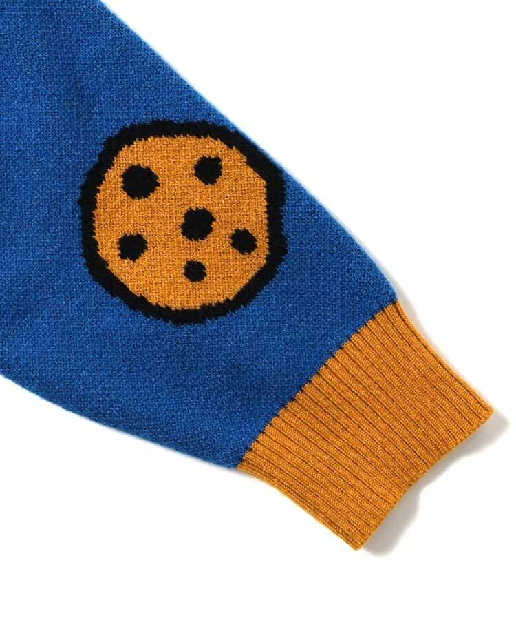 芝麻街 兩色兩款提花毛衣