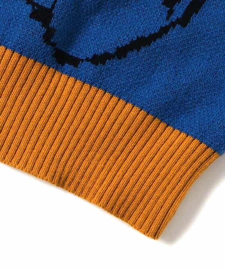 芝麻街 兩色兩款提花毛衣