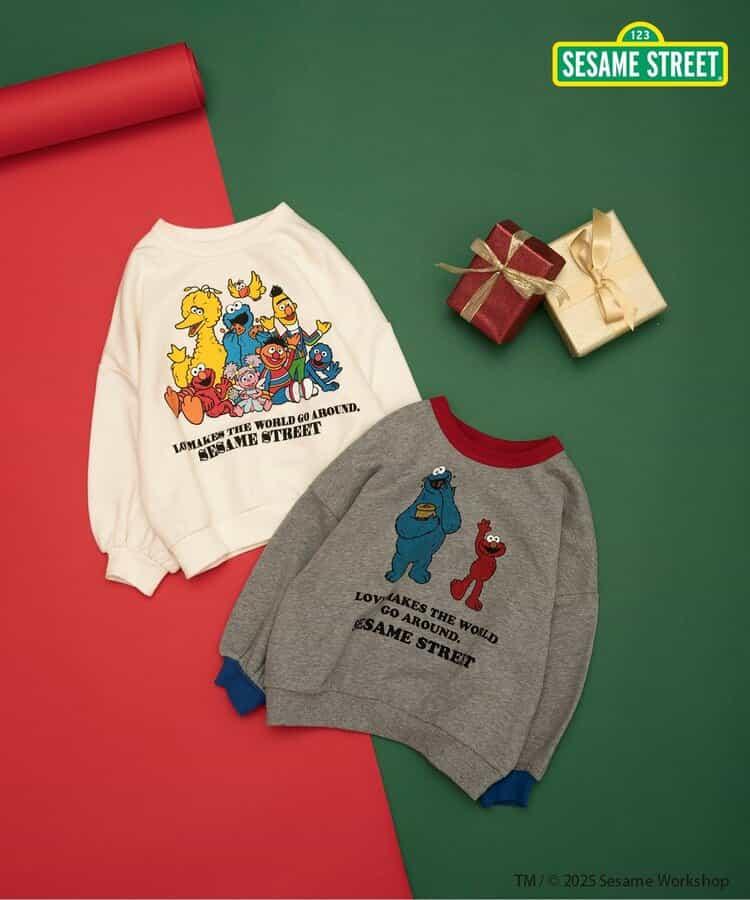 芝麻街 兩色兩款衛衣