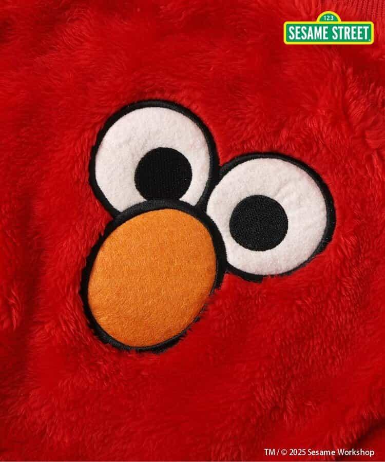 芝麻街毛絨抓絨衛衣