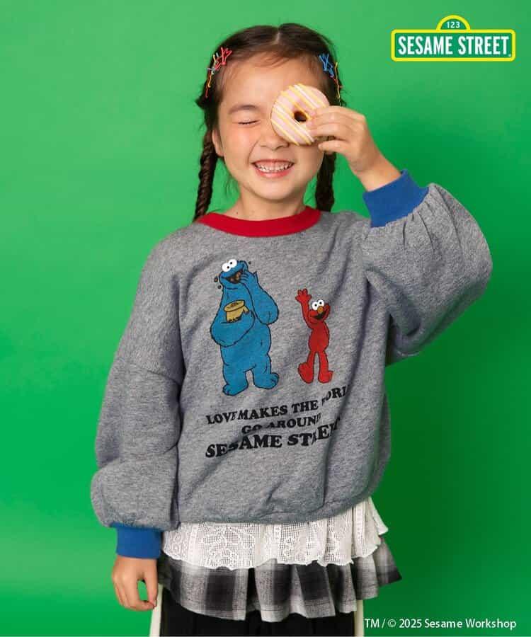 芝麻街 兩色兩款衛衣