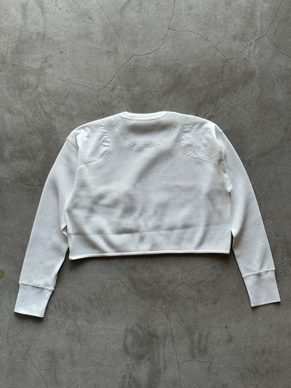 and wander PEwaffle 短款T恤 W款