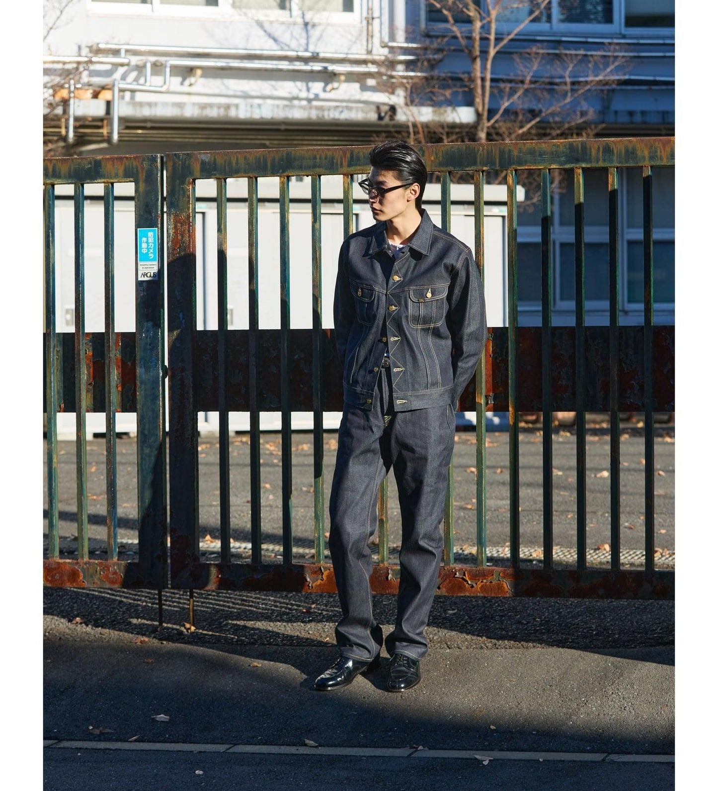 Lee / AMERICAN RIDERS 101Z 硬挺直筒牛仔褲