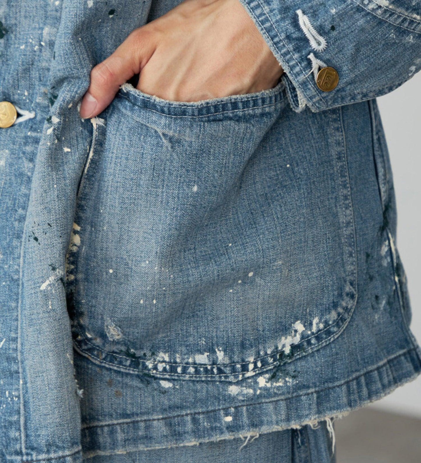 Lee VINTAGE LOCO JACKET/DENIM 【DUNGAREES】 牛仔夾克