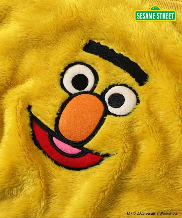 芝麻街毛絨抓絨衛衣