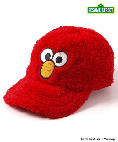 芝麻街仿羊羔絨棒球帽