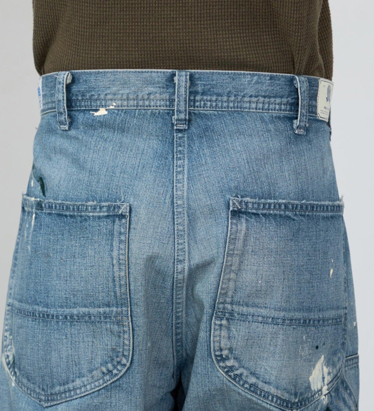 復古 Lee VINTAGE PAINTER PANTS/DENIM 【DUNGAREES】 牛仔褲