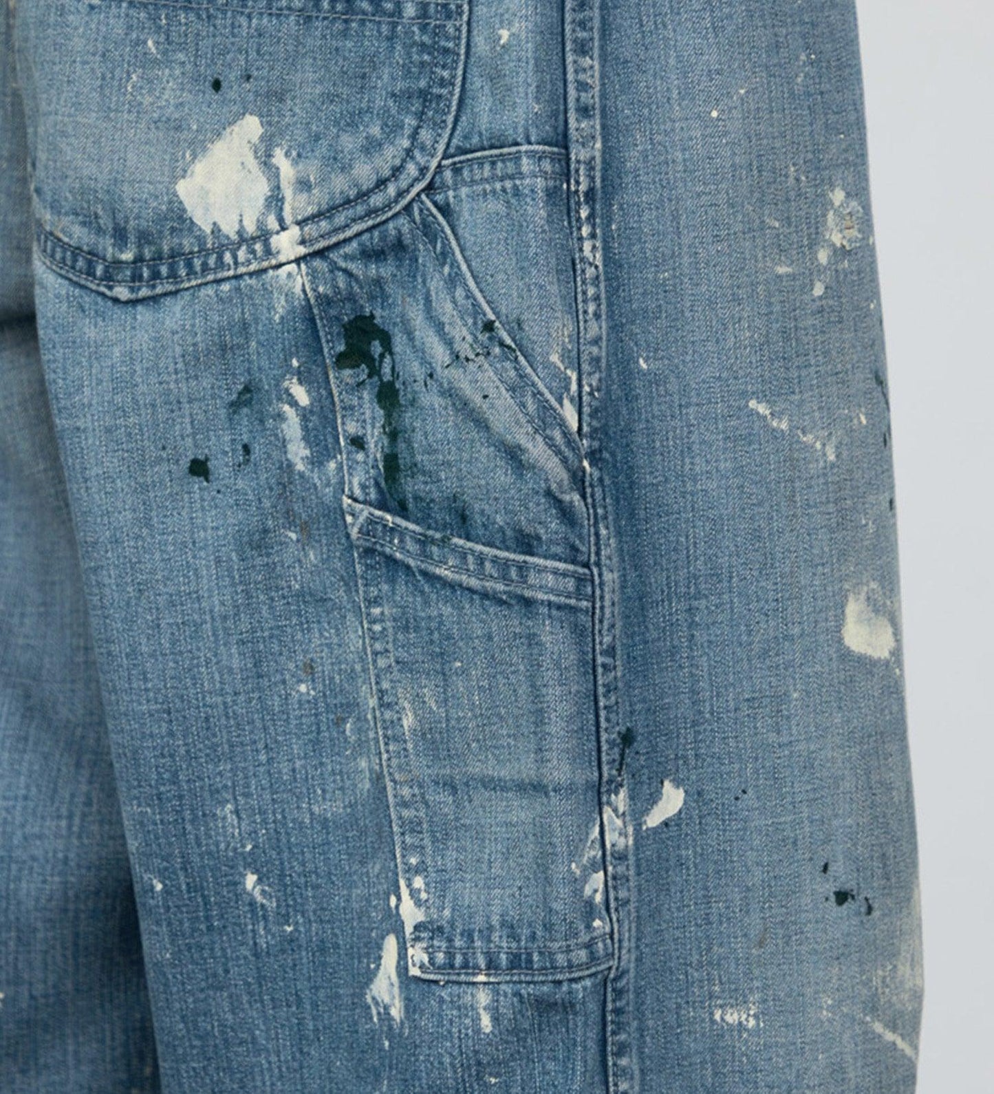 復古 Lee VINTAGE PAINTER PANTS/DENIM 【DUNGAREES】 牛仔褲