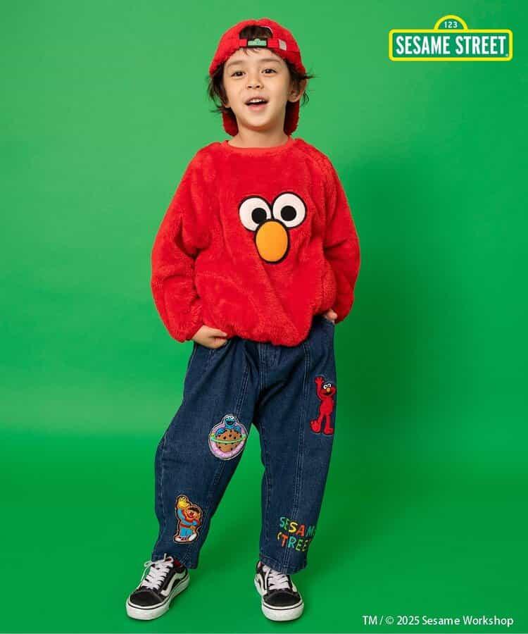 芝麻街仿羊羔絨棒球帽