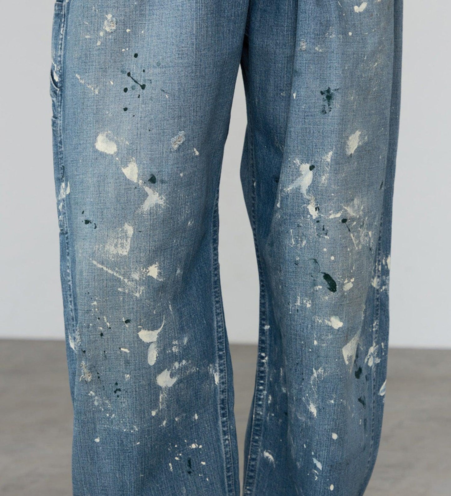 復古 Lee VINTAGE PAINTER PANTS/DENIM 【DUNGAREES】 牛仔褲