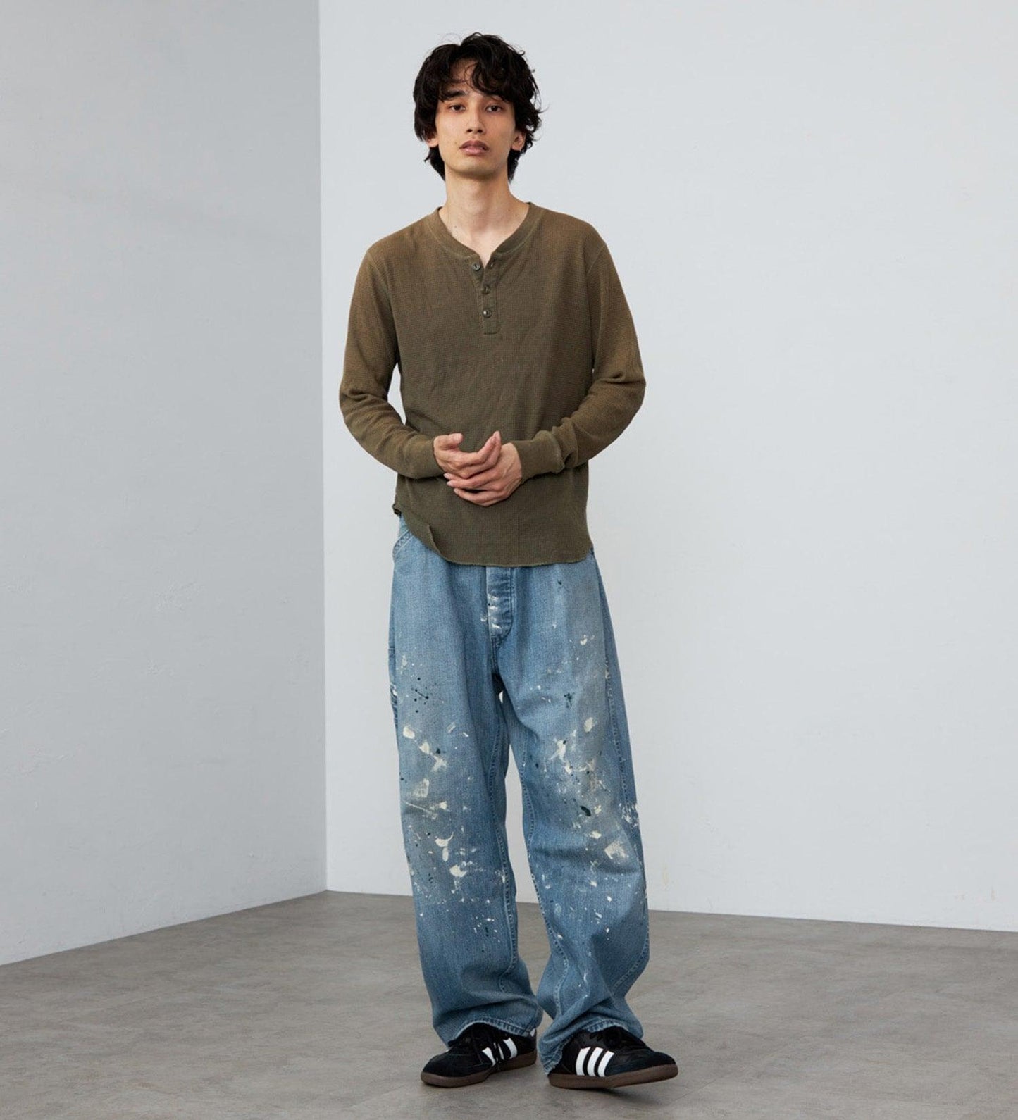 復古 Lee VINTAGE PAINTER PANTS/DENIM 【DUNGAREES】 牛仔褲