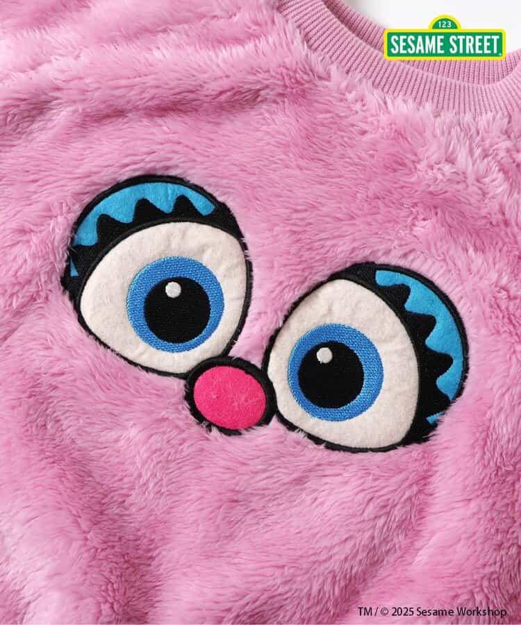 芝麻街毛絨抓絨衛衣