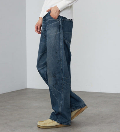 復古 Lee VINTAGE PAINTER PANTS/DENIM 【DUNGAREES】 牛仔褲