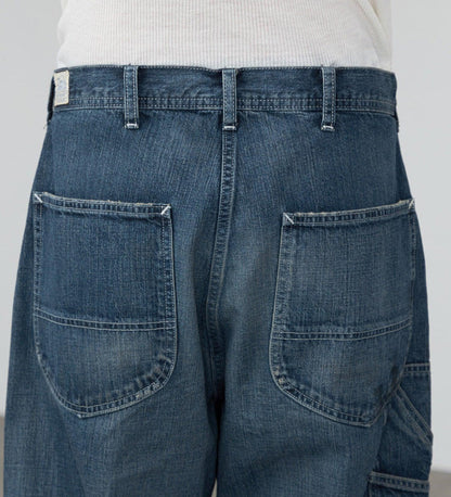復古 Lee VINTAGE PAINTER PANTS/DENIM 【DUNGAREES】 牛仔褲